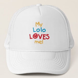 Meine Lolo Lieben Me T - Shirt und Geschenke Truckerkappe