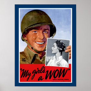 Meine Mädchen ein Wow Poster