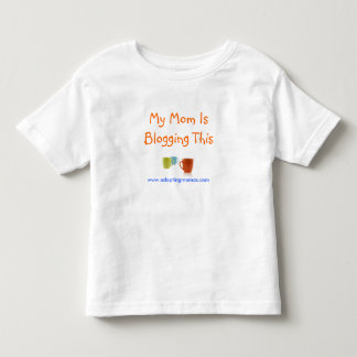 Meine Mama Blogging dieses Kleinkind T-shirt