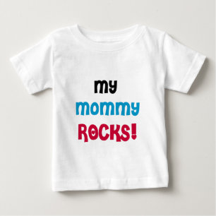Meine Mama-Felsen Baby T-shirt