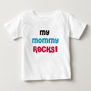 Meine Mama-Felsen Baby T-shirt