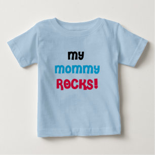 Meine Mama-Felsen Baby T-shirt