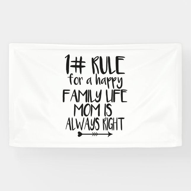 Meine Mama hat immer recht Banner (Horizontal)