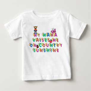 Meine Mama hebt mich... Baby T-Shirt