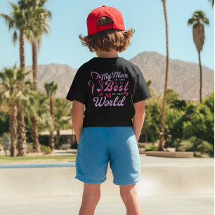 Meine Mama ist die beste Mama für Jungs T-Shirt