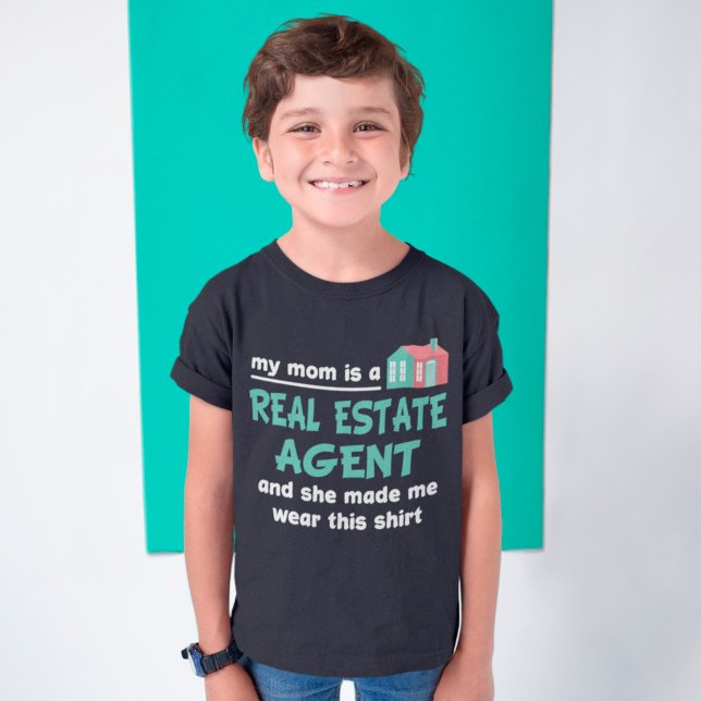 Meine Mama ist ein echtes Anwesen Agent Geschenk m T-Shirt (Von Creator hochgeladen)