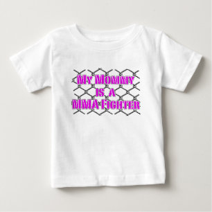 Meine Mama ist ein Käfig-Kämpfer! MIXED MARTIAL Baby T-shirt