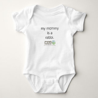 Meine Mama ist ein Rabbiner-Säuglings-Bodysuit Baby Strampler