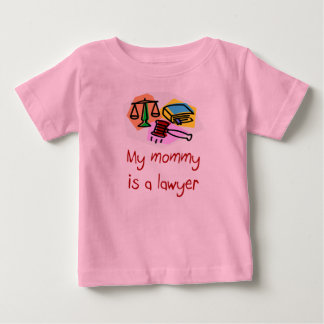 Meine Mama ist ein Rechtsanwalt-Säuglings-T - Baby T-shirt