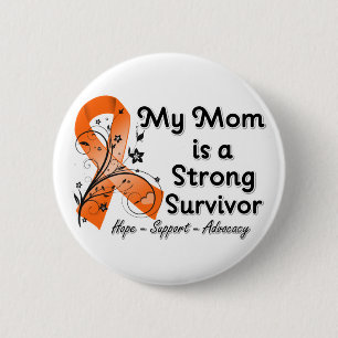 Meine Mama ist ein starker Überlebender von Orange Button