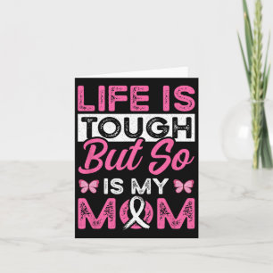 Meine Mama ist ein überlebender Pink Ribbon Brustk Karte