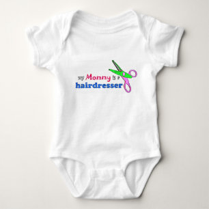 Meine Mama ist eine Friseur-Säuglings-Kleidung Baby Strampler