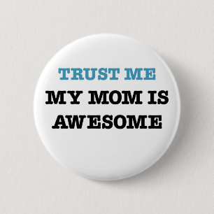 Meine Mama ist fantastisch Button