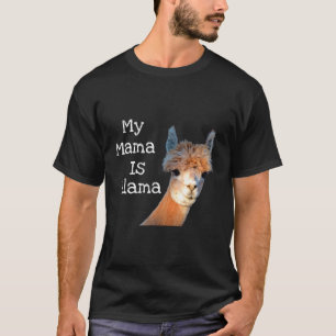Meine Mama ist Llama-Alpaka-Liebhaber-Mom-Tee Männ T-Shirt