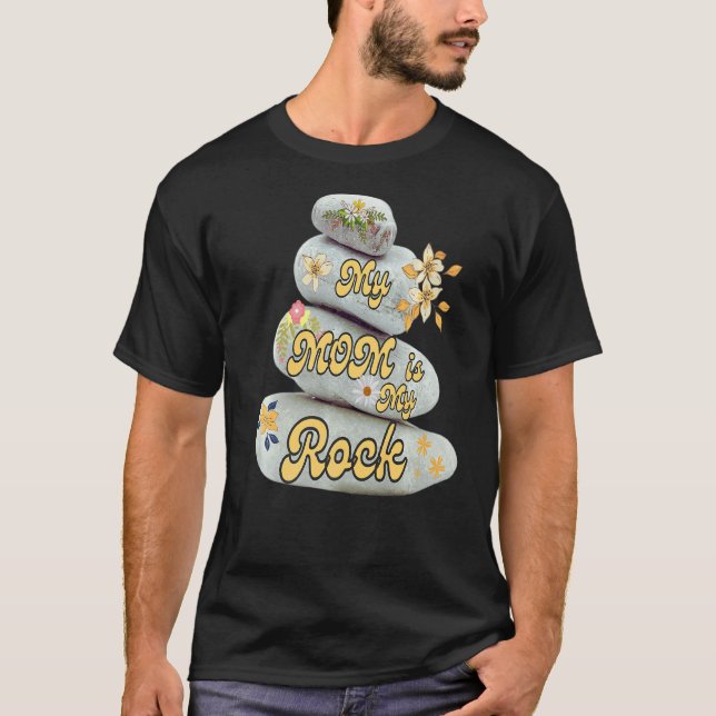 Meine Mama ist meine Rock Liebe Admiration Mutter  T-Shirt (Vorderseite)