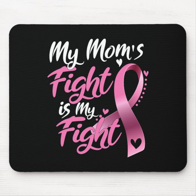 Meine Mama kämpft gegen Brustkrebs Mousepad (Vorne)