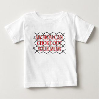 Meine Mama kann Ihre Mama heraus erdrosseln! MIXED Baby T-shirt