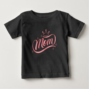 Meine Mama Mama-Prinzessin-Babyliebejung Baby T-shirt