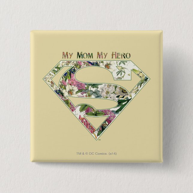 Meine Mama Mein Held Button (Vorderseite)