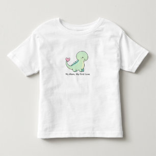 Meine Mama, meine erste Liebe Süßes Dino-Shirt für Kleinkind T-shirt
