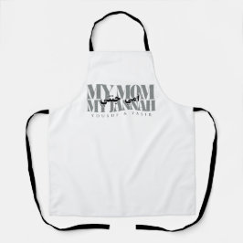 MEINE MAMA MY JANNAH Personalisiertes Geschenk für Schürze