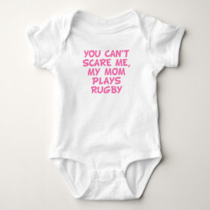 Meine Mama Plays Rugby Baby Strampler