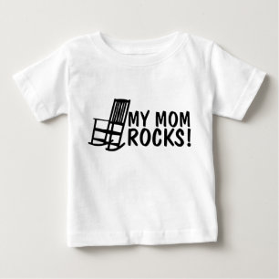 Meine Mama Rocks Baby T-shirt