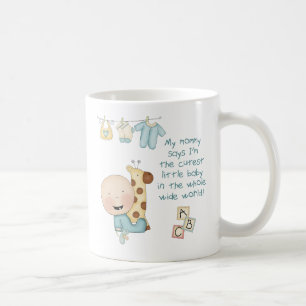 Meine Mama sagt, ich bin das niedlichste kleine Ba Kaffeetasse