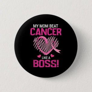 Meine Mama schlägt Brustkrebs wie eine Boss-Kriege Button