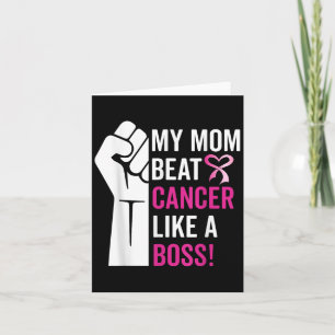 Meine Mama schlägt Brustkrebs wie eine Boss-Kriege Karte