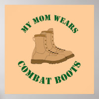 Meine Mama trägt Kampfstiefel - Poster