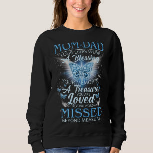 Meine Mama & Vater Ihr Leben war ein Segen über Wo Sweatshirt