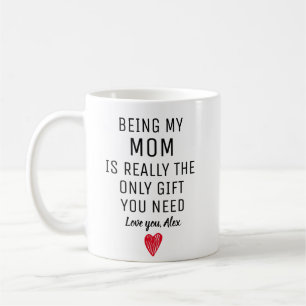 Meine Mama zu sein ist wirklich das einzige Gesche Kaffeetasse
