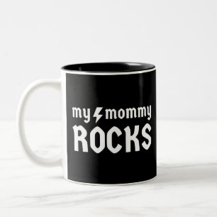 Meine Mami ist super Zweifarbige Tasse