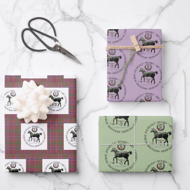 meine Marke Geschenkpapier Set (Vorderseite)