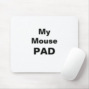 Meine Maus Pad Typografie Mousepad