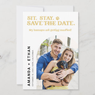 Meine Menschen heiraten Foto Save The Date