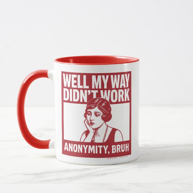 Meine Methode hat nicht funktioniert - Frau - Tass Tasse (Links)