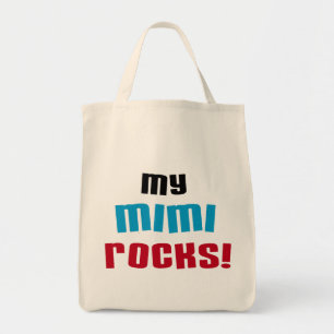 Meine Mimi Rocks T - Shirt und Geschenke Tragetasche