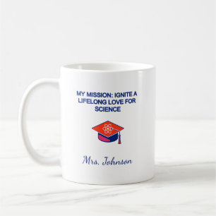 Meine Mission: Lebenslange Liebe zur Wissenschaft Kaffeetasse