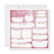 Meine mommy_personalisiert Grußkarte