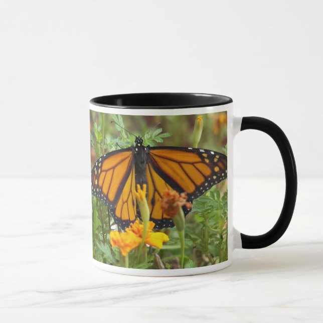 Meine Monarchschmetterlingsmarine-Tasse Tasse (Rechts)