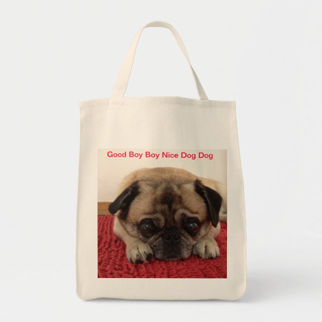 Meine Mops-Tasche Tragetasche (Vorne)