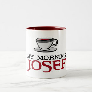 Meine Morgen-Josef-Tasse Zweifarbige Tasse