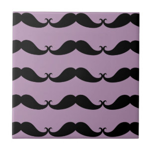 Meine Mustache Kleine Keramik Fliese