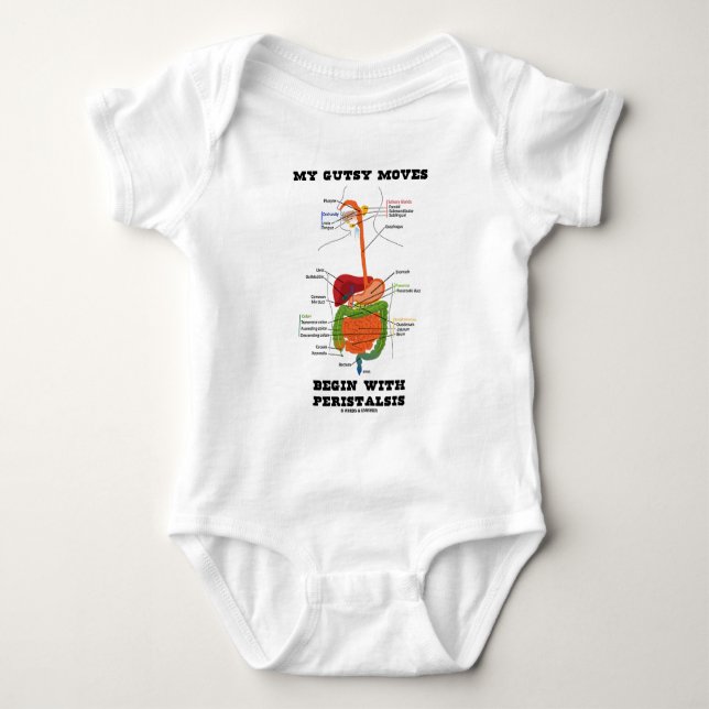 Meine mutigen Bewegungen fangen mit dem Baby Strampler (Vorderseite)