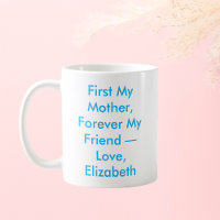 Meine Mutter für immer meine Freundin Personalisie