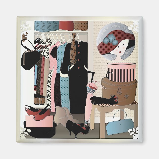 Meine Mutter hat die Kappe Magnet (Vorne)