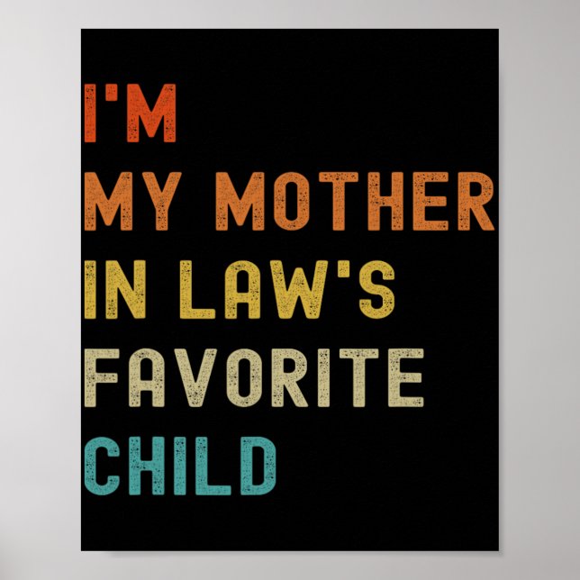 Meine Mutter in Gesetzen liebt Kindermütter Da Poster (Vorne)
