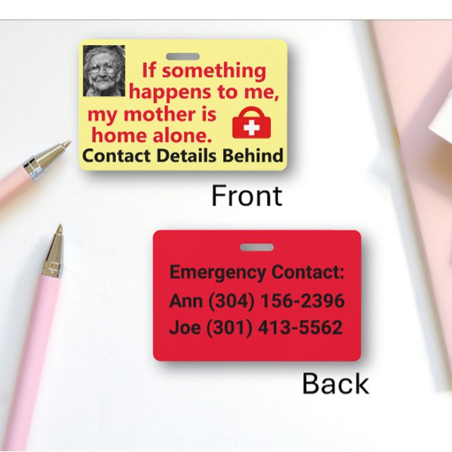 Meine Mutter ist allein zu Hause Ausweis (Von Creator hochgeladen)